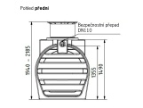 Nádrž na dešťovou vodu ACO Cistern Garden Plus 3300l