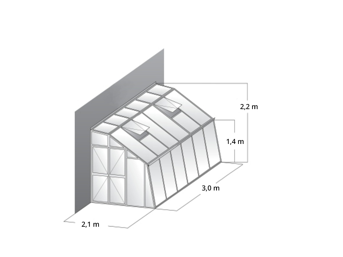 Skleník Limes Variant (přístavba)