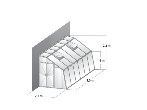 Skleník Limes Variant (přístavba)