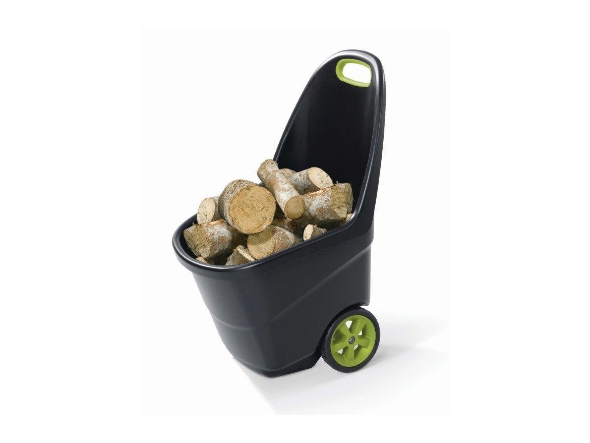 Keter Zahradní vozík  Easy Go XL 62 L šedozelený