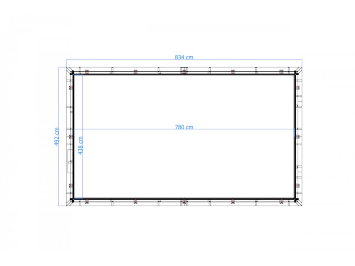 Zahradní bazén Tuindeco Playa Forti