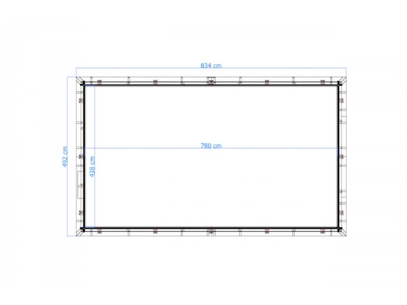 Zahradní bazén Tuindeco Playa Forti