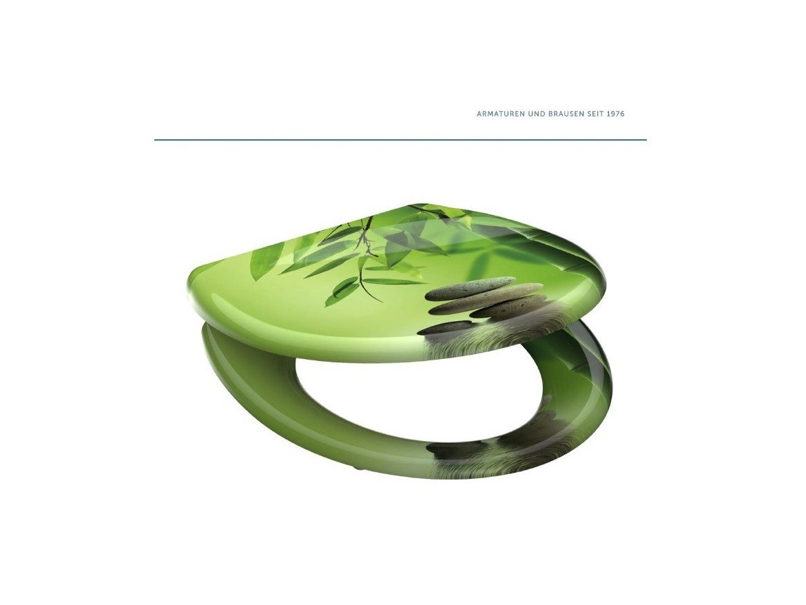 WC sedátka, záchodová prkna Schütte GREEN GARDEN | Duroplast, Soft Close