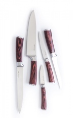 G21 Sada nožů  Gourmet Nature 5 ks + bambusový blok