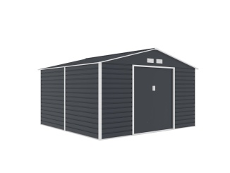 Plechové –  G21 Zahradní domek  GAH 1085 - 340 x 319 cm, antracitový