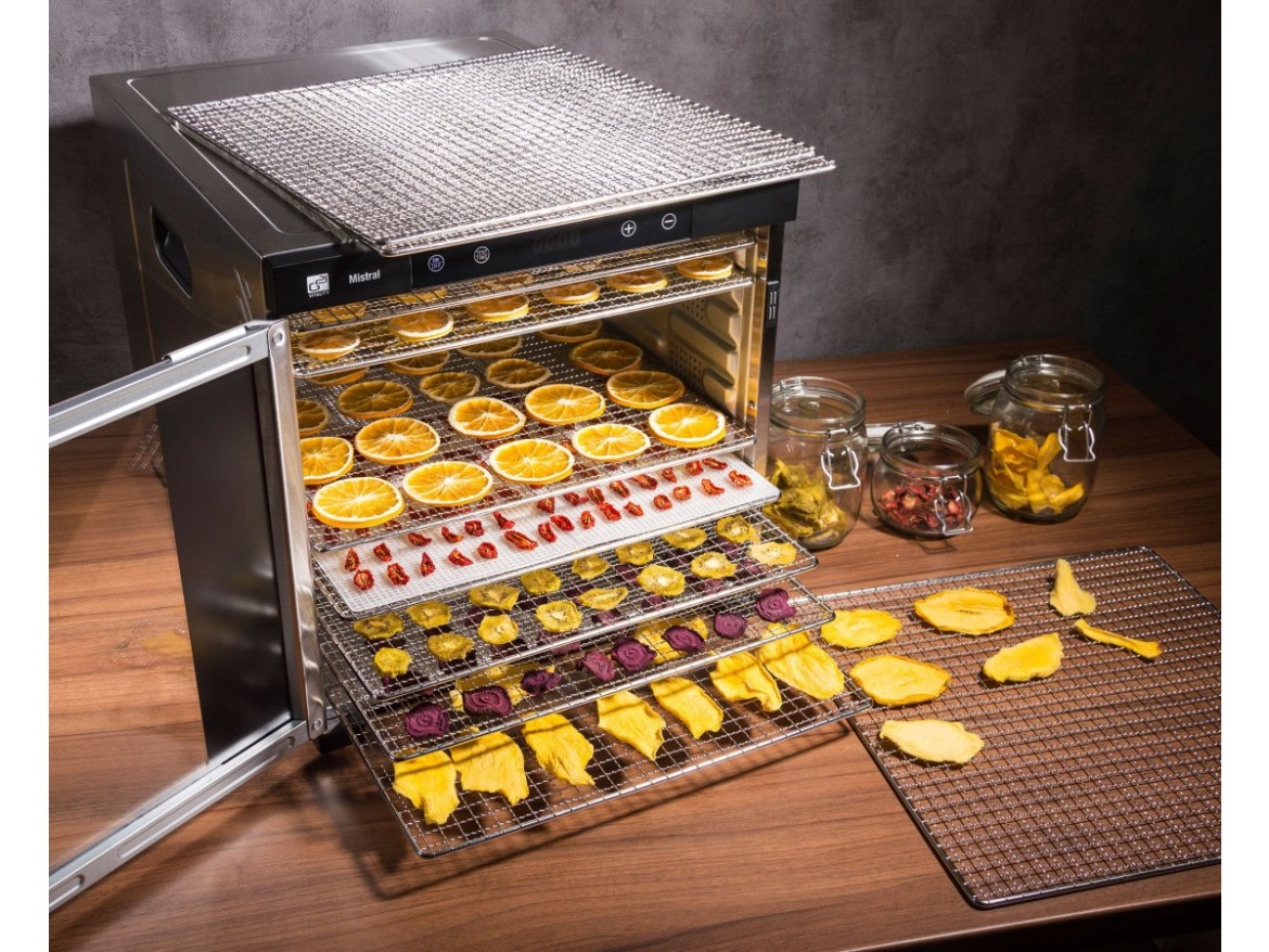G21 Sušička ovoce  Mistral, nerez