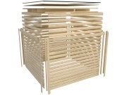 Domček Karibu Qubic Side