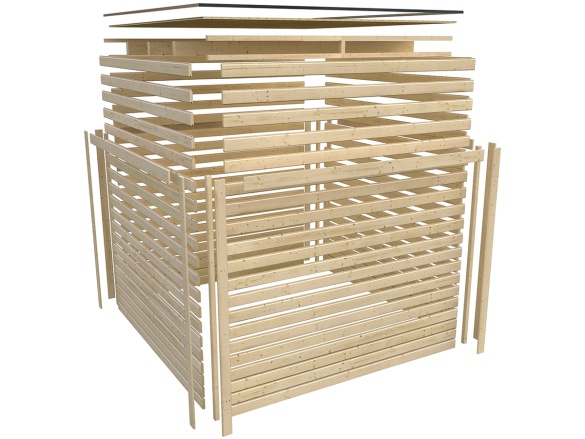 Domček Karibu Qubic Side