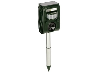 Chov zvířat –  Scobax Ultrazvukový odpuzovač zvěře KERBL SONIC FLASH SOLAR