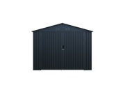 Kovová garáž 3 x 6 m se sedlovou střechou Antracit Riwall PRO RMCG 20x10 Anthracite