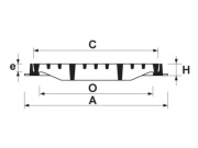 Liatinová mreža Copro Delita D400