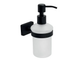 Novaservis Dávkovač mýdla Greta, černá matná, , AGR34BL