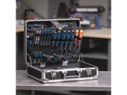 Alumínium szerszámosláda, 141 alkatrész Scheppach TB 200