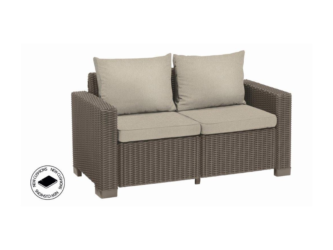 Keter Zahradní set  California 2+2+1 cappuccino