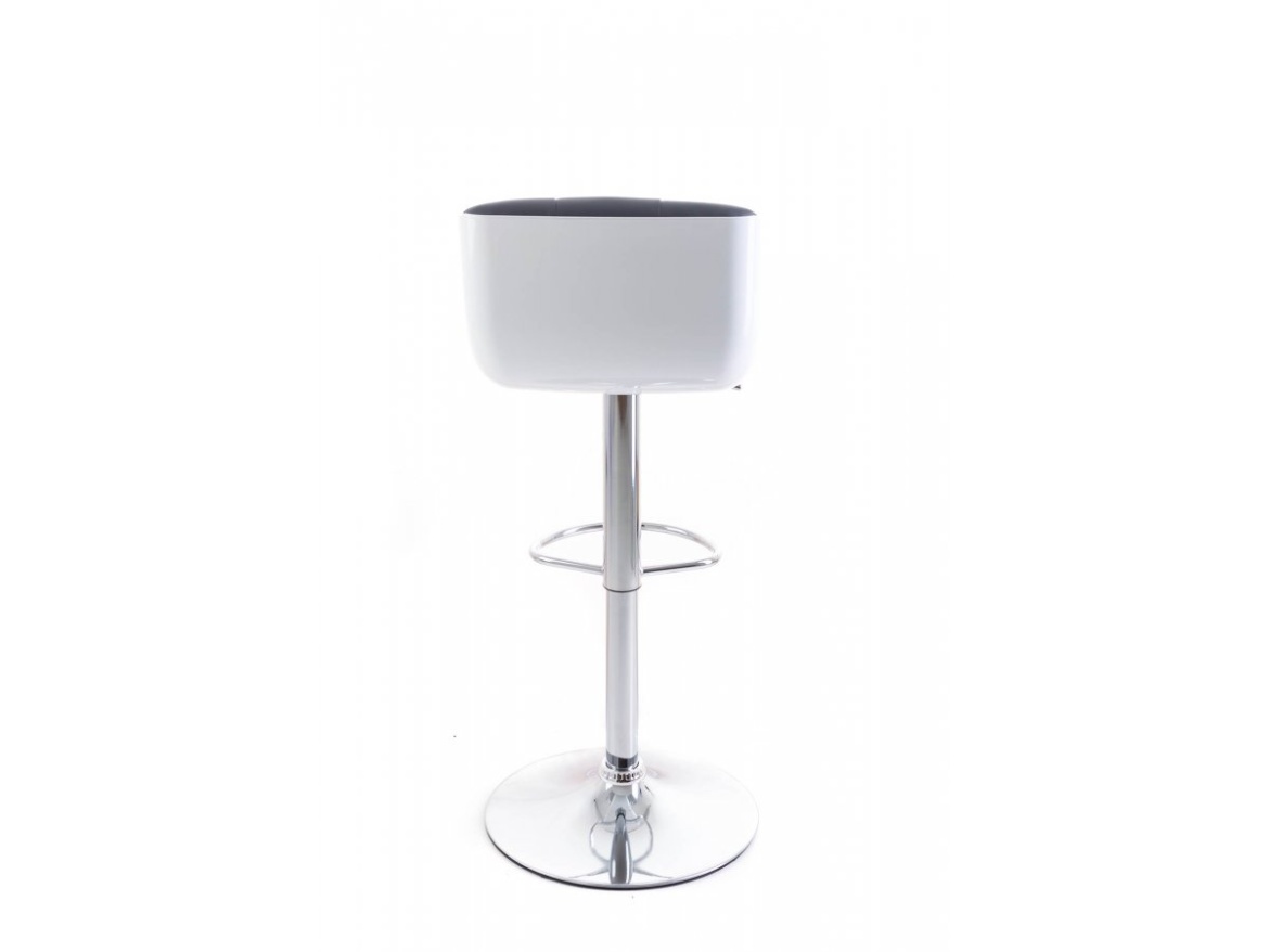 G21 Barová židle  Treama koženková black/white