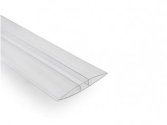 Levelek –  Guttaprofil PC-H 10 mm 10 mm / 2 m čirá