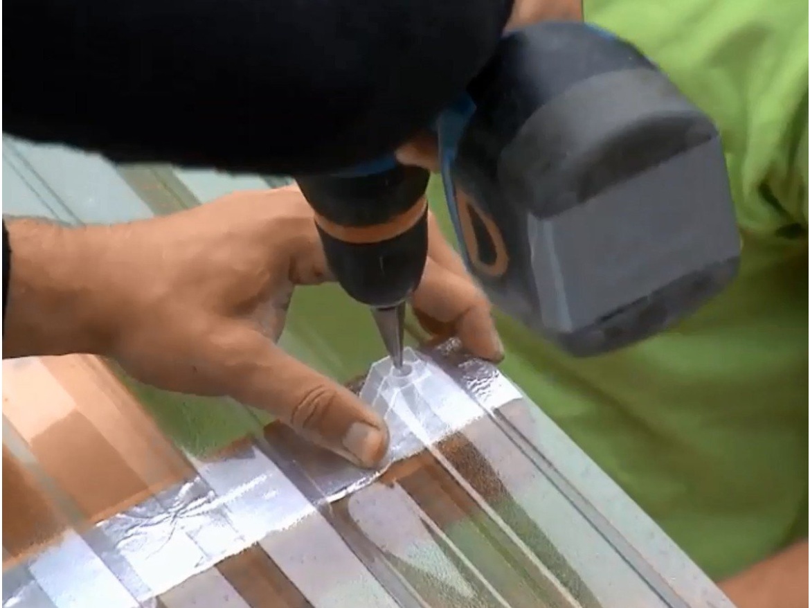 Polykarbonátová trapézová deska Gutta Guttagliss Makro