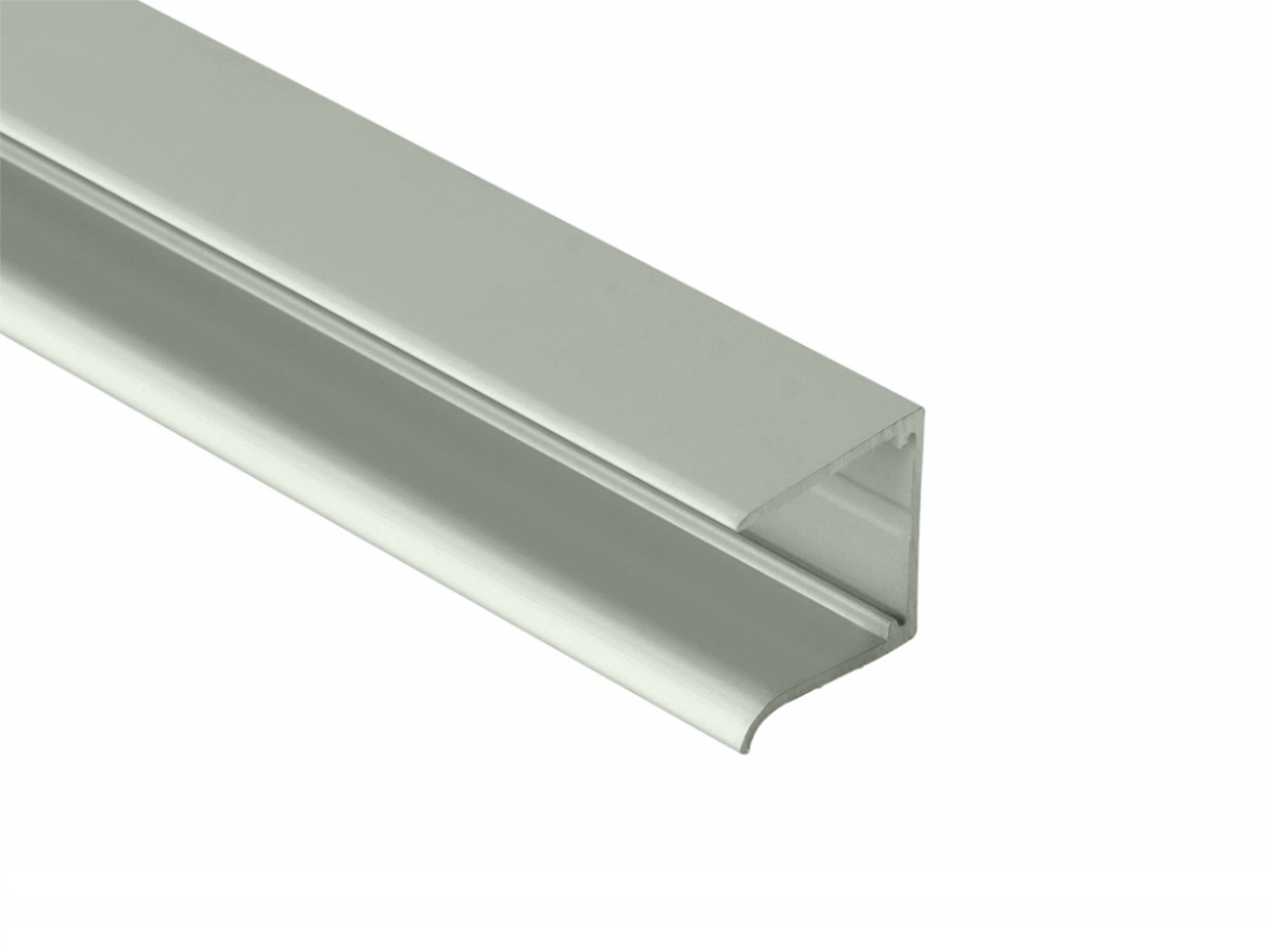 Ukončovací lišta Covestro ALU-U elox 16 mm