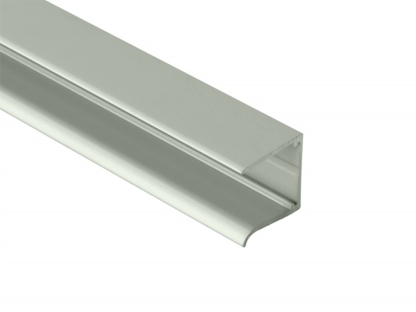 Ukončovacia lišta Covestro ALU-U elox 16 mm