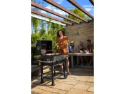 Gril na dřevěné uhlí  PRO Riwall PRO RCG 60