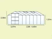 Skleník Vitavia Uranus Premium