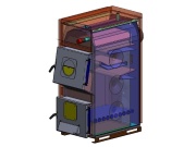 Szilárd tüzelésű kazán Termomont TKU 3 - W PRO