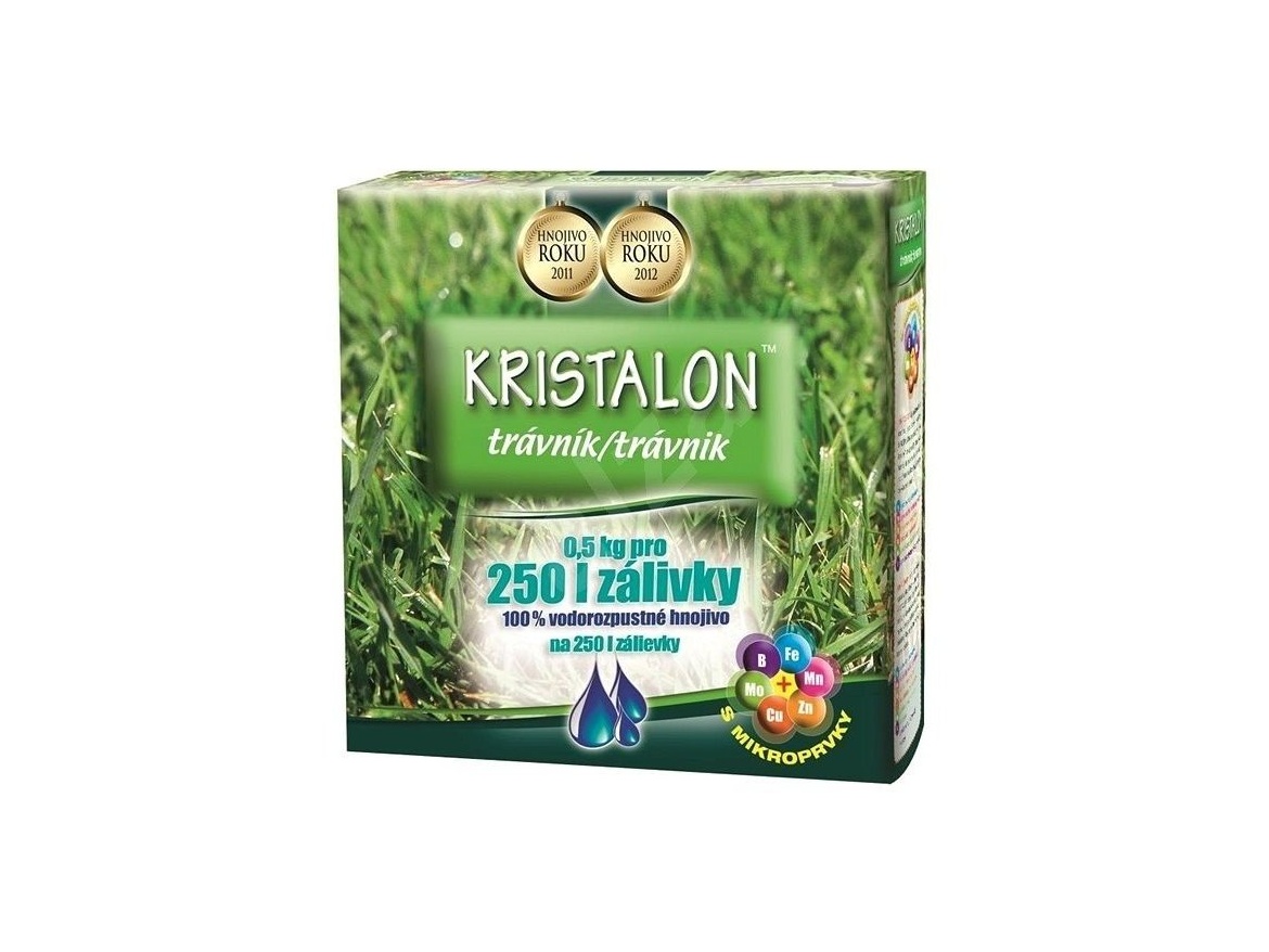 AGRO CS Vodorozpustné hnojivo Kristalon - Trávník 0,5 kg