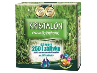 Pěstitelské potřeby –  AGRO CS Vodorozpustné hnojivo Kristalon - Trávník 0,5 kg