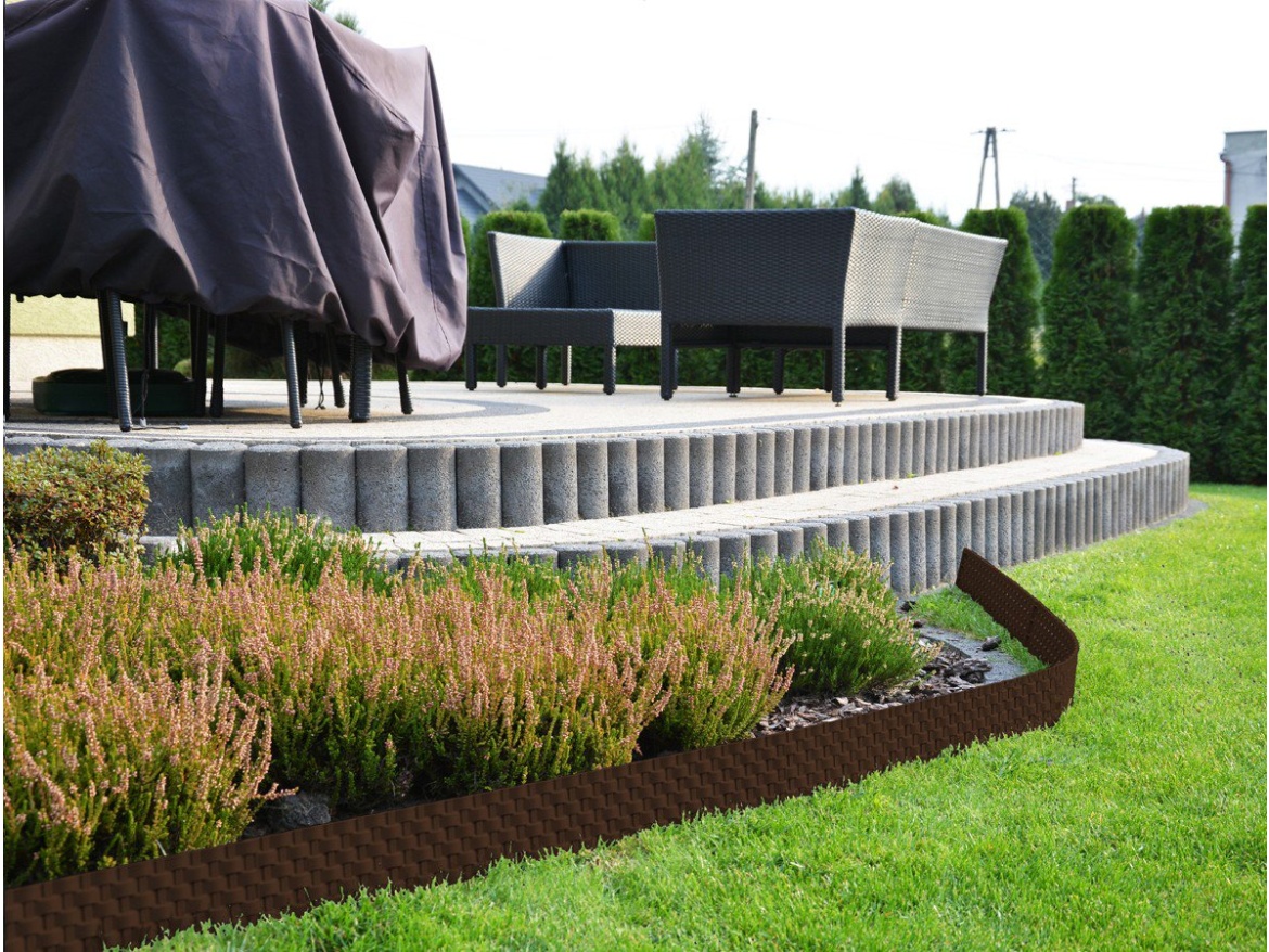 Zahradní palisáda Gardenplast Rattanpalisade