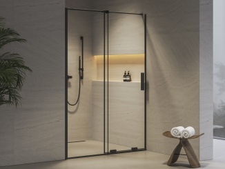 Sprchovanie –  Ravak RODP2 120, lesk+transparent