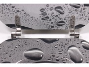 WC sedátka, záchodová prkna Schütte GREY STEEL | MDF, bez Soft Close