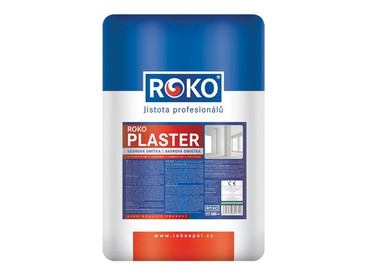 Sádrová malta Rokospol Rokoplaster