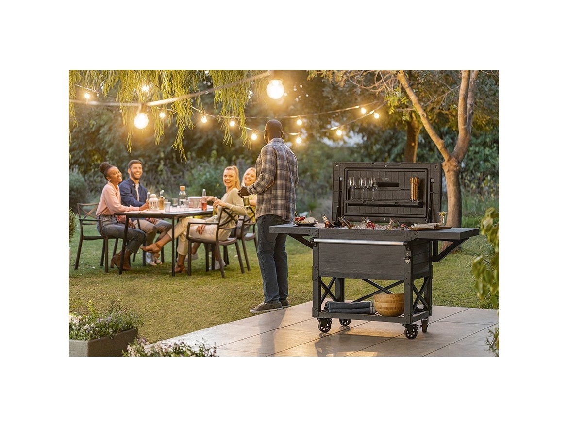 Keter Zahradní stůl  Patio Cooler šedý