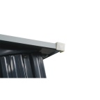 Plechový zahradní domek Riwall PRO RMSA 6x8 Anthracite