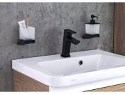 Ravak TD 210.20BL Držák skleniček, černá