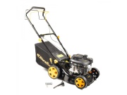 Multifunkční travní sekačka 2 v 1 s benzinovým motorem Riwall PRO RPM 4234