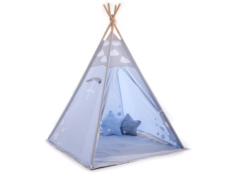 Épületek – G21 Teepee Modrá obloha