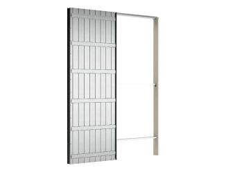Esetek – Stavební pouzdro Evolution 900 x 1970 mm do sádrokartonu 125 mm, pro jednokřídlé dveře