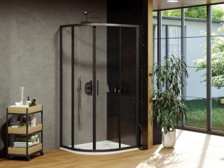 Sprchové kouty –  Ravak BLSCP4 80x80, lesk+transparent