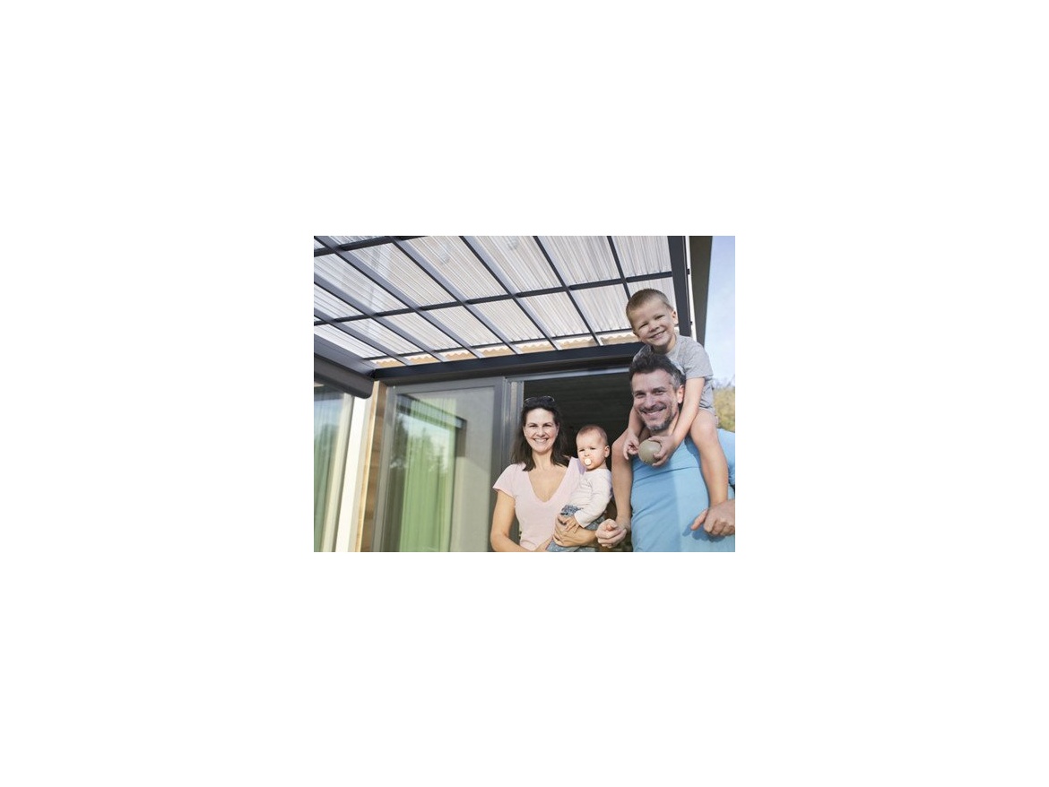 Polykarbonátová vlnitá deska  WBH STRONG - čirá Covernit Vlnitý polykarbonát WBH Strong čirý