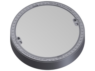 Kasi aknafedelek –  Poklop KDB02 D400, Ø 610 mm