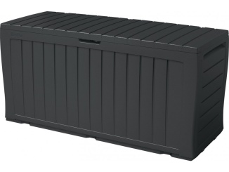 Bútor –  Keter Keter Marvel Plus - zahradní úložný box 270 L - 116,7 x 44,7 x 57 cm - grafitový