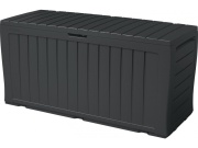 Keter Keter Marvel Plus - zahradní úložný box 270 L - 116,7 x 44,7 x 57 cm - grafitový