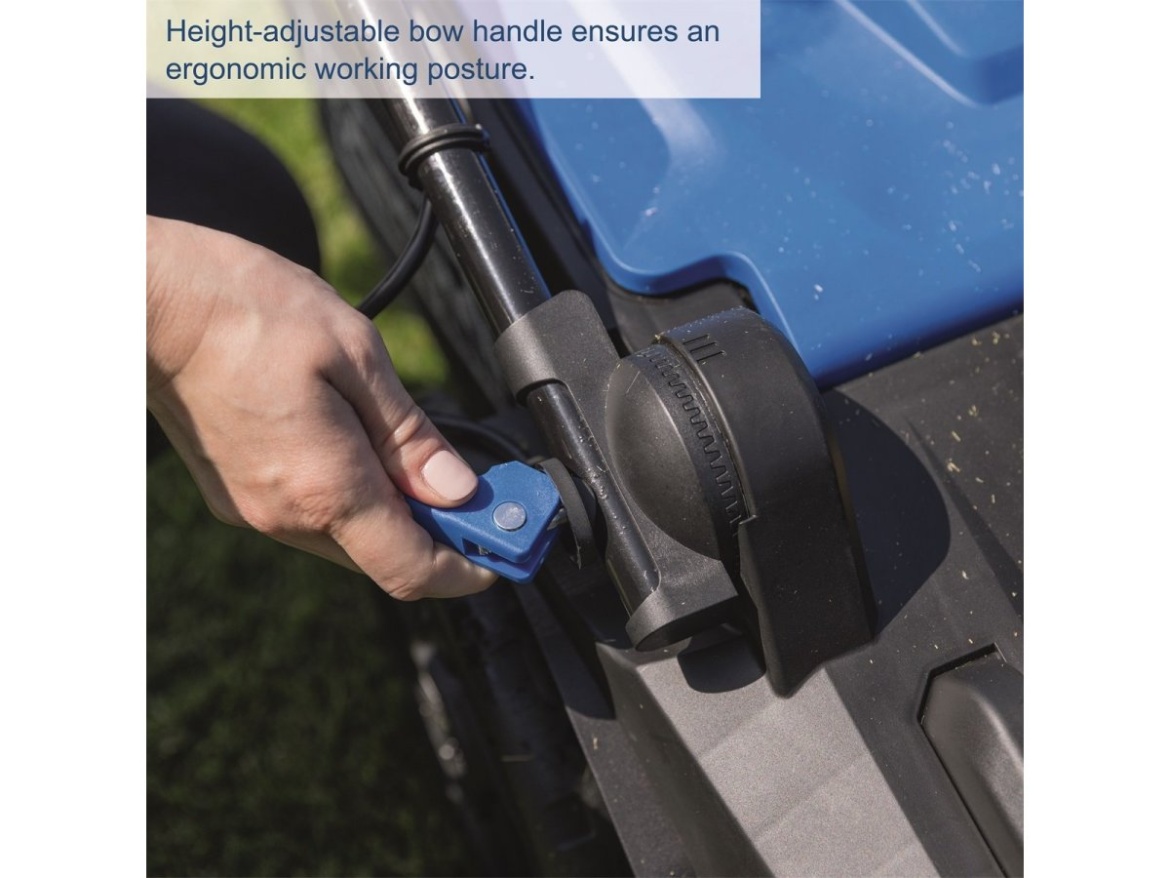 2x 20 V IXES 4 az 1-ben akkus fűnyíró kefe nélküli motorral (akkumulátor és töltő nélkül) Scheppach BC-MP430-X