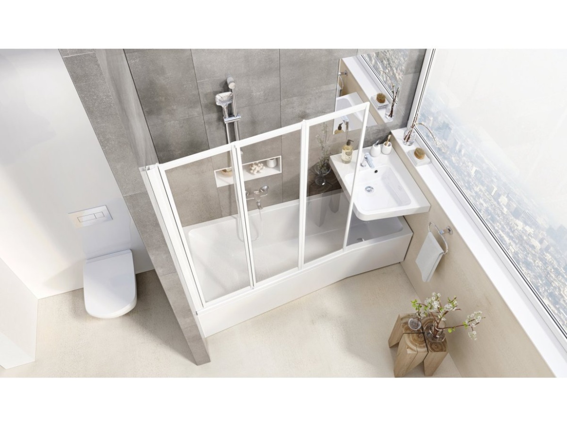 Ravak VS3 130, biela+rain