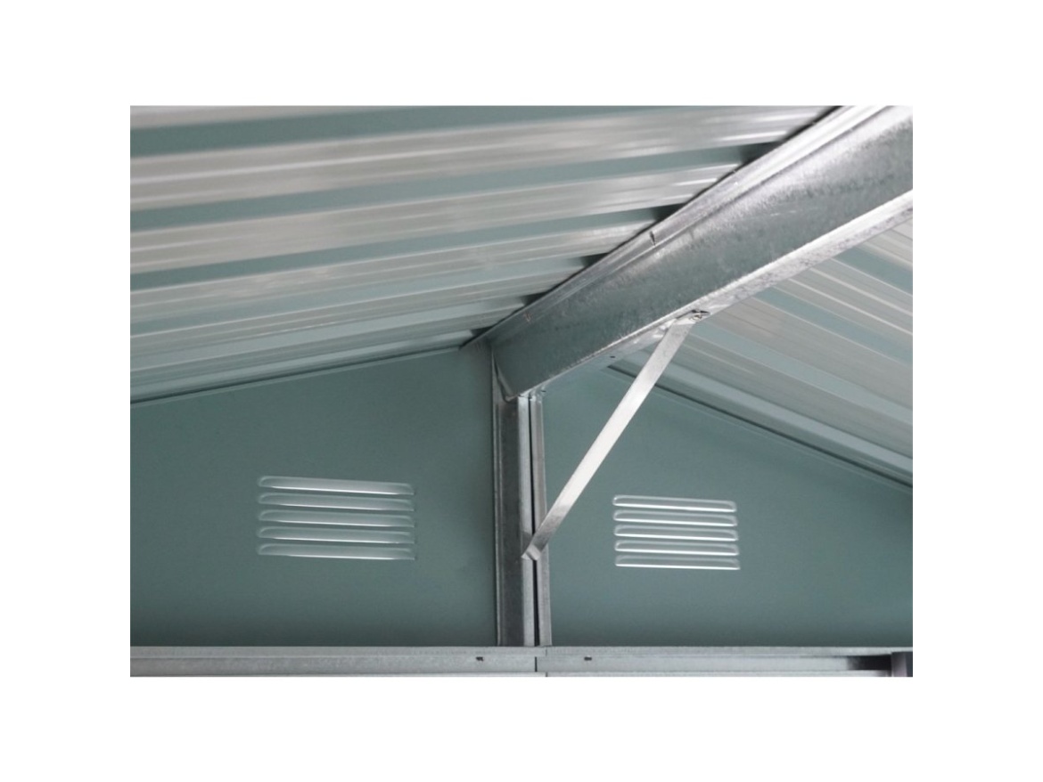 Plechový zahradní domek Riwall PRO RMSA 6x8 Anthracite