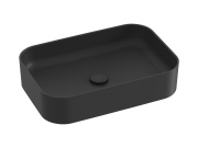 Ravak Umyvadlo Ceramic Slim R 55, bez otvoru pro baterii, bez přepadu, bílá