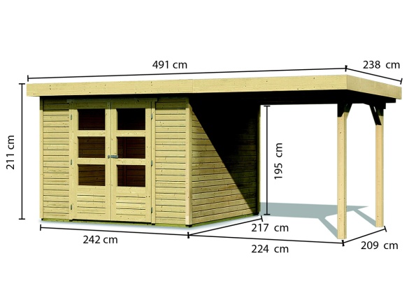 Ház Karibu Askola Side