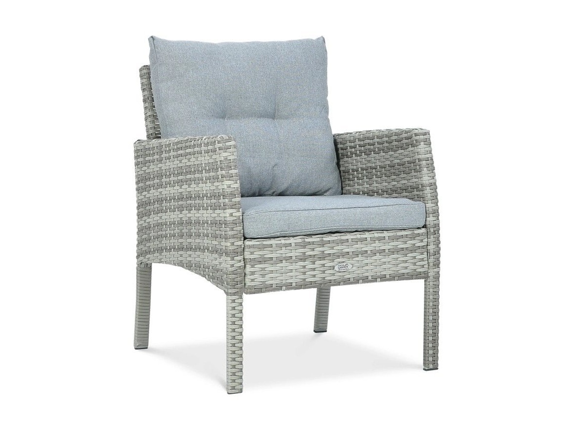 F-Garden Sedací souprava z technoratanu CORTINA Dolphine Grey