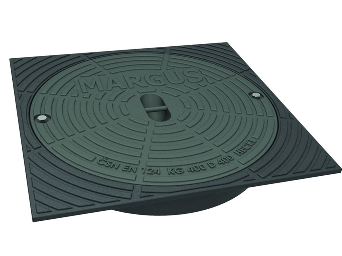 Hranatý poklop Heckl Margus